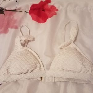 white bikini top